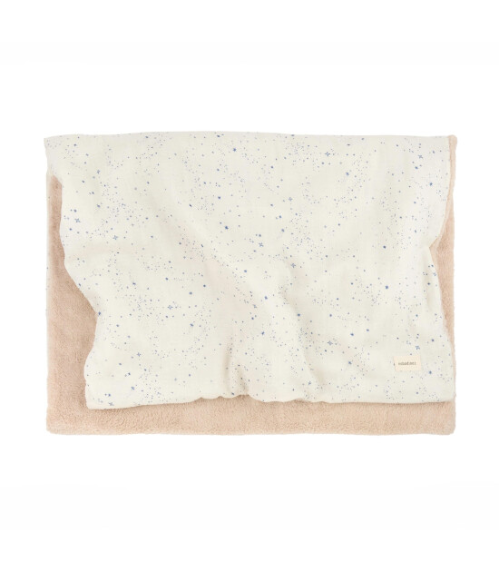 Nobodinoz Wabi Sabi Bebek Battaniye // Blue Milky Way