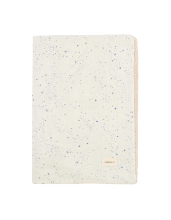 Nobodinoz Wabi Sabi Bebek Battaniye // Blue Milky Way