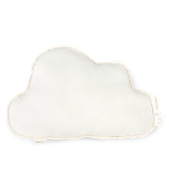 Nobodinoz Lin Francais Cloud Yastık // Off White
