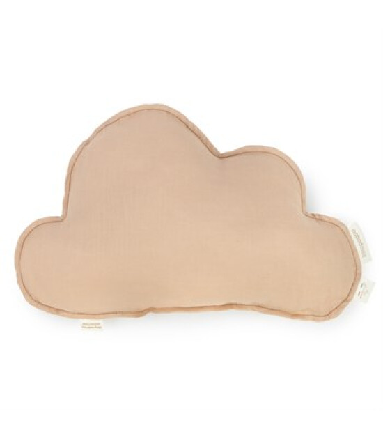 Nobodinoz Lin Francais Cloud Yastık // Sand