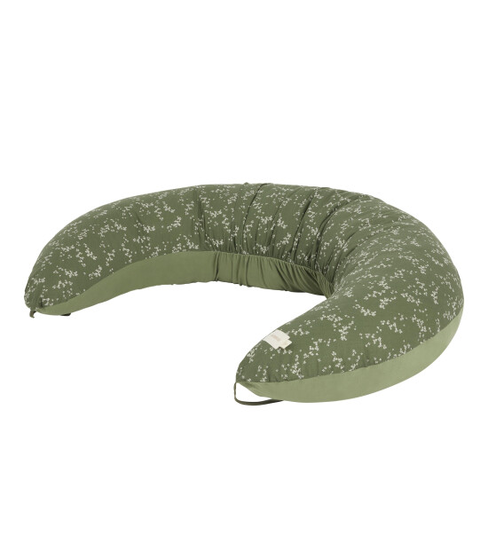 Nobodinoz Luna Bebek Emzirme Yastığı // Green Jasmıne