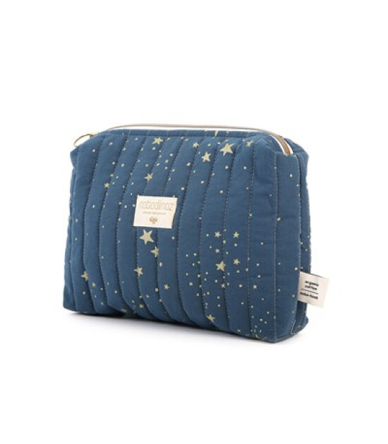 Nobodinoz Mini Anne Bebek Seyahat Çantası Gold Stella/Night Blue-kb