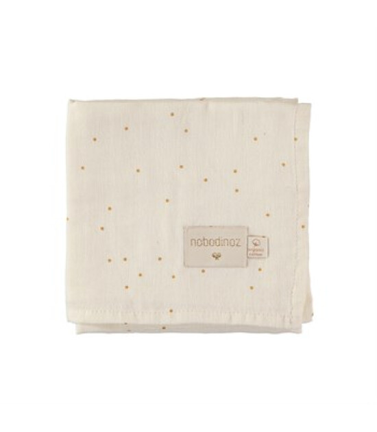 Nobodinoz Baby Love Müslin // Honey Sweet Dots (70x70 cm)-kb