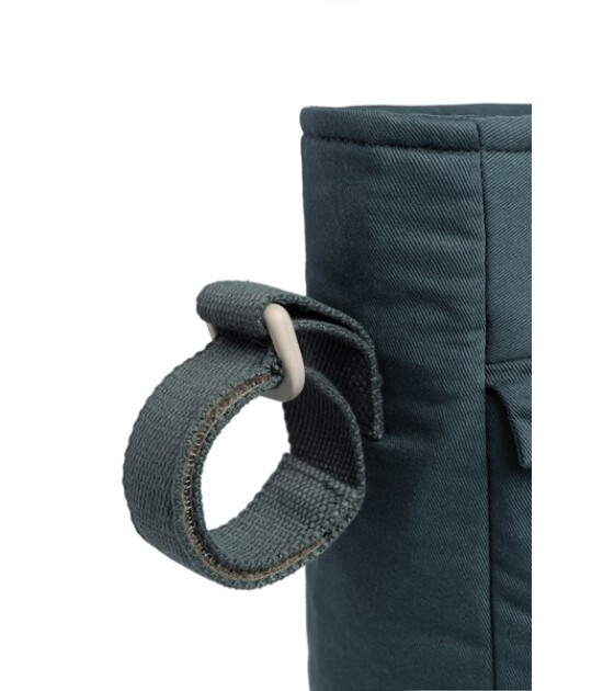 Nobodinoz Baby On the Go Su Geçirmez Anne Sırt Çantası // Carbon Blue