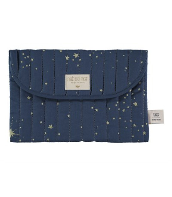Nobodinoz Bagatelle Mini Bag // Gold Stella - Night Blue