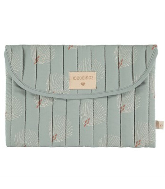Nobodinoz Bagatelle Mini Bag // White Gatsby - Antique Green