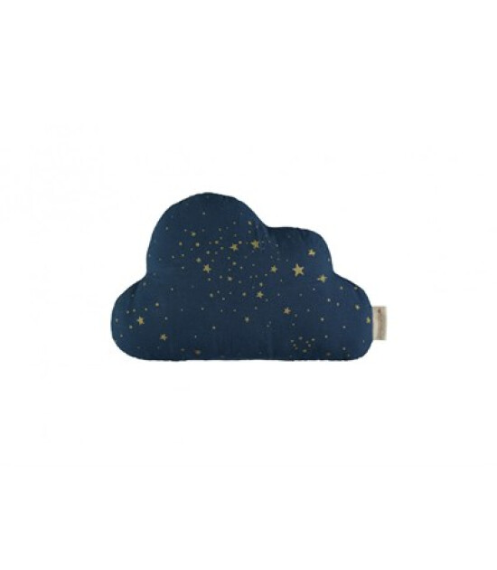 Nobodinoz Cloud Yastık // Gold Stella - Night Blue