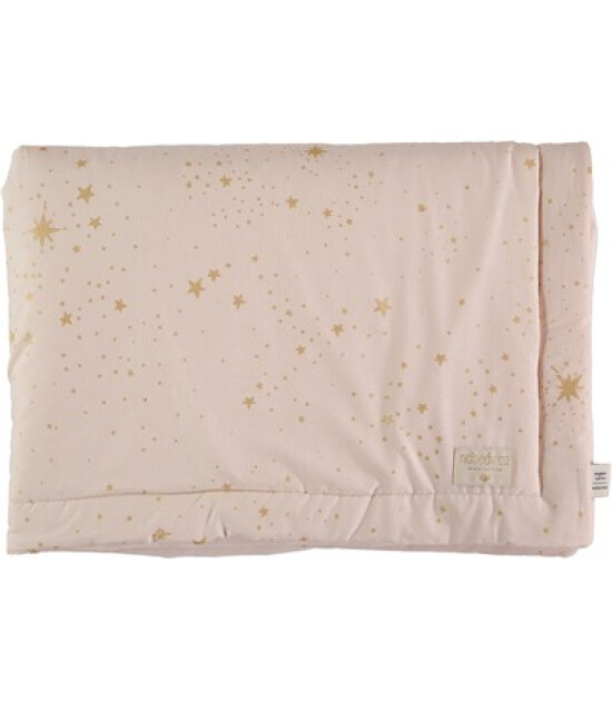Nobodinoz Mini Laponia Battaniye // Gold Stella - Dream Pink