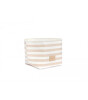 Nobodinoz Little Django Oyuncak Çantası, Taupe Thin Stripes /Natural