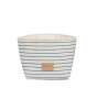 Nobodinoz Little Django Oyuncak Çantası, Blue Thin Stripes /Natural-kb