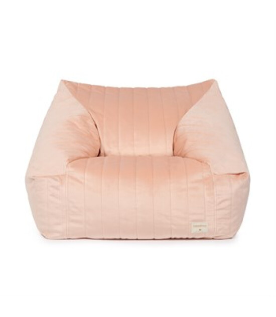 Nobodinoz Puf Chelsea Velvet // Bloom Pink