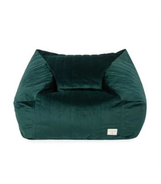 Nobodinoz Puf Chelsea Velvet // Jungle Green