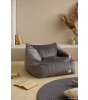 Nobodinoz Puf Chelsea Velvet // State Grey