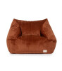 Nobodinoz Puf Chelsea Velvet // Wild Brown