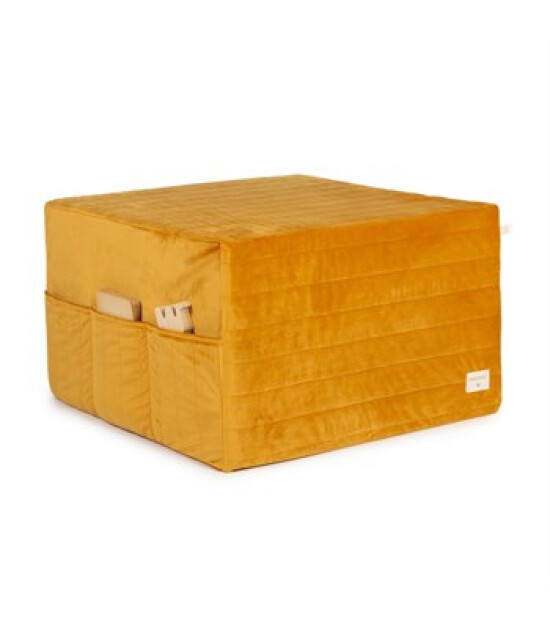 Nobodinoz Sleepover Kadife Puf // Wild Brown