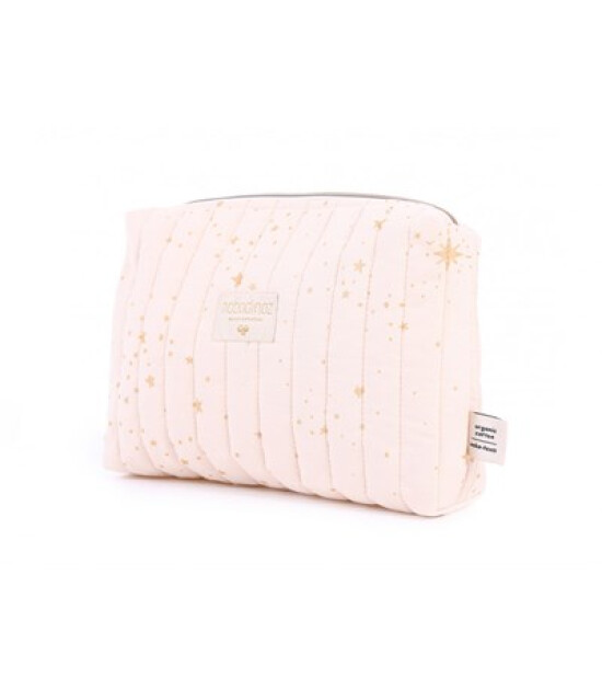 Nobodinoz Travel Mini Bag // Gold Stealla - Dream Pink