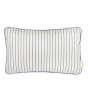 Nobodinoz Jazz Thin Stripes Yastık // Blue - Naturel