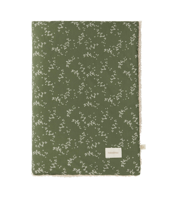 Nobodinoz Stories Mini Battaniye // Green Jasmine (70 x 100 cm)