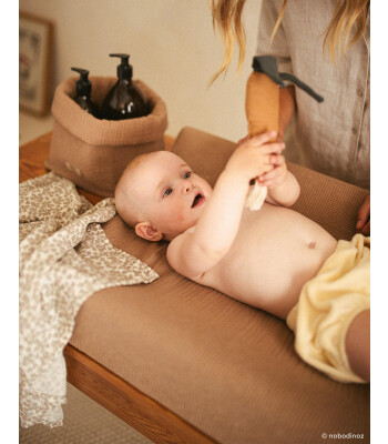 Nobodinoz Wabi Sabi Alt Değiştirme Minder Kılıfı // Sesame