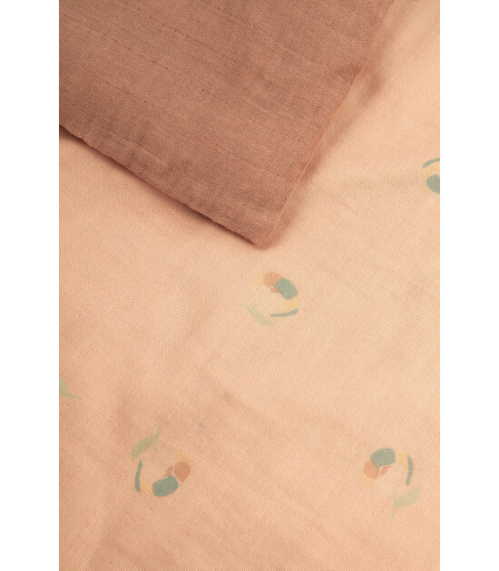 Nobodinoz Wabi Sabi Çocuk Nevresim Seti // Powder Pink Blossom