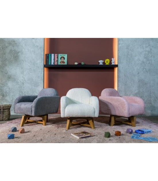 Norde Junior Cozy Koltuk Beyaz 360 Derece Keyif Bebesi