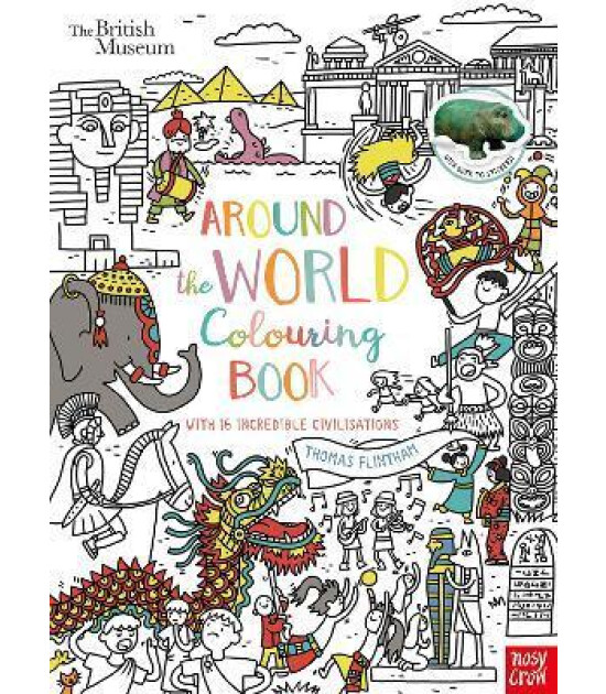 Nosy Crow British Museum: Around the World Colouring Book