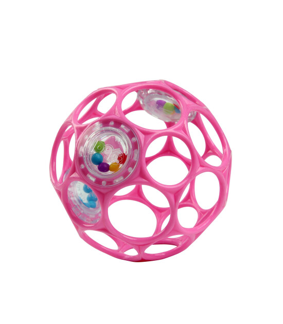 Oball Çıngıraklı Top // Pink