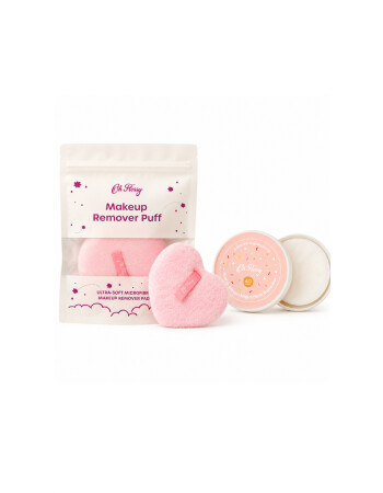 Oh Flossy Yıkanabilir Makyaj Temizleme Pufu - Su Bazlı Oje &Ccedil;ıkarıcı Set