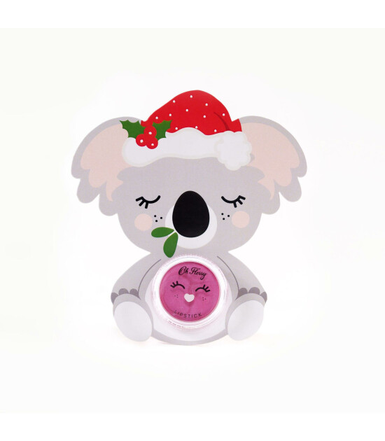 Oh Flossy Çocuk Renkli Doğal Dudak Nemlendiricisi // Koala