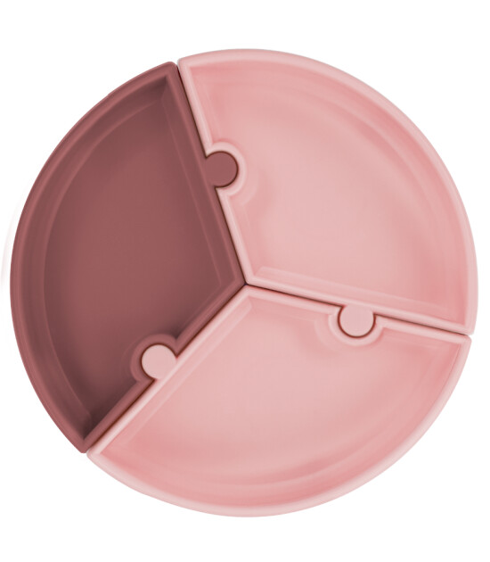 OiOi Puzzle Silikon Tabak // Pinky Pink - Velvet Rose