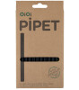 OiOi Silikon Pipet Set (10 Adet) // Bitter Black