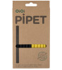 OiOi Silikon Pipet Set (10 Adet) // Bitter Black - Bee Yellow