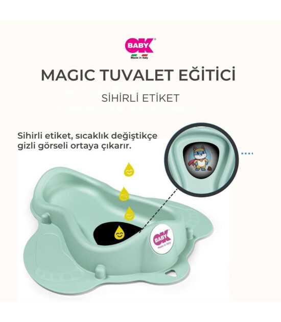 Okbaby Magic Tuvalet Eğitici // Gri