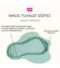 Okbaby Magic Tuvalet Eğitici // Kırık Beyaz