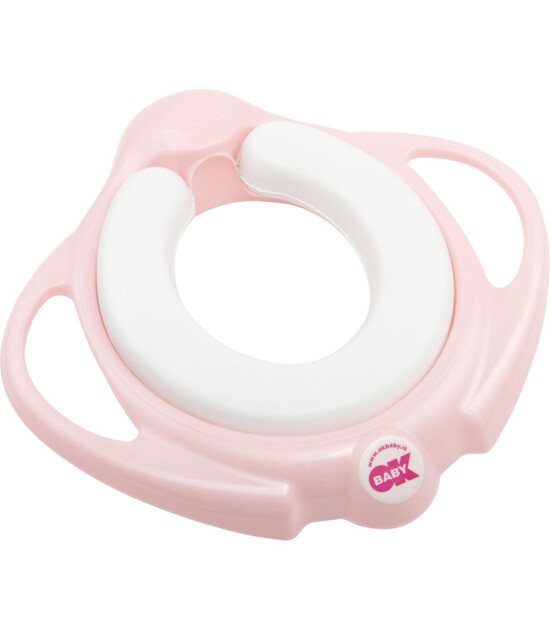 OkBaby Pinguo Klozet Adaptörü // Açık Pembe
