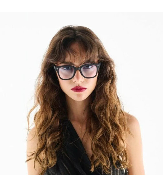 Okkia Giovanni G&uuml;neş G&ouml;zl&uuml;ğ&uuml; // Black & Grey (Blue Lenses)