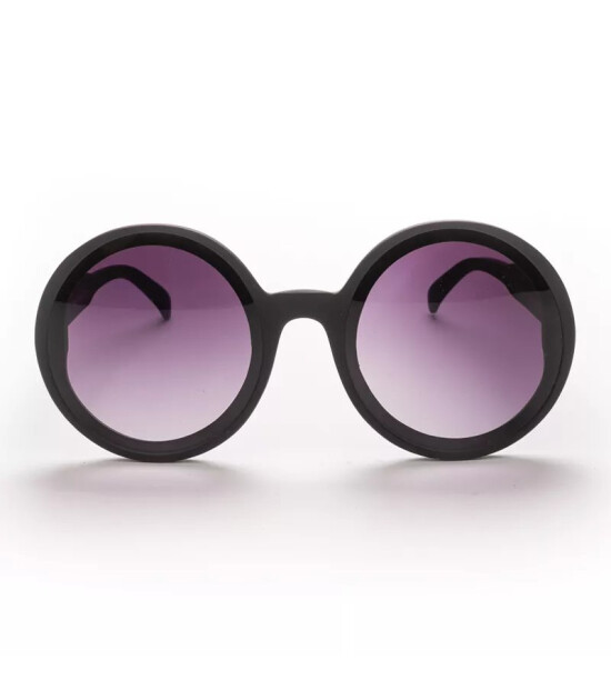 Okkia Monica Round G&uuml;neş G&ouml;zl&uuml;ğ&uuml; // Black