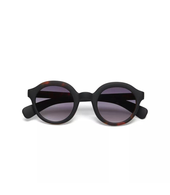 Okkia Lauro Round Güneş Gözlüğü // Havana Black - Black Gradient