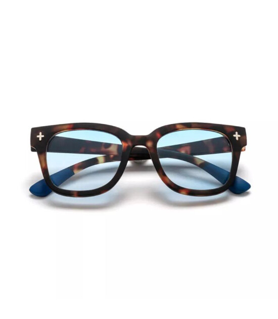 Okkia Giovanni G&uuml;neş G&ouml;zl&uuml;ğ&uuml; // Classic Havana Blue (Blue Lenses)