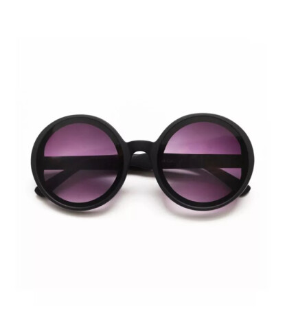 Okkia Monica Round Güneş Gözlüğü // Black