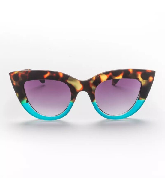 Okkia Claudia Big Cat G&uuml;neş G&ouml;zl&uuml;ğ&uuml; // Havana Blue