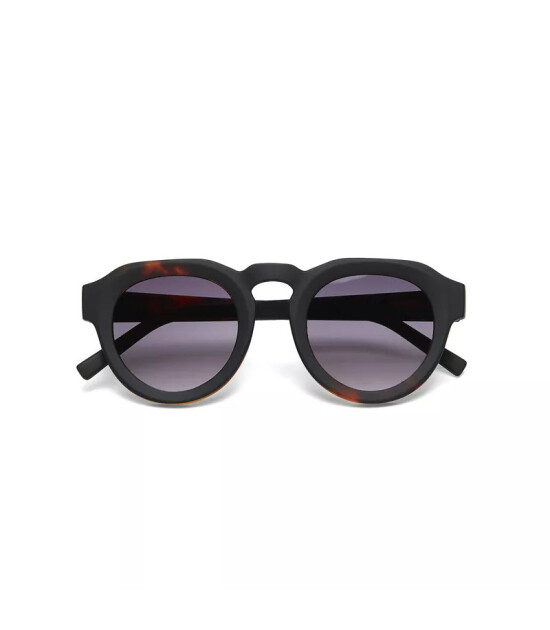 Okkia Zeno Round Güneş Gözlüğü // Havana Black - Black Gradient