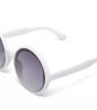 Okkia Monica Round Güneş Gözlüğü // Optical White