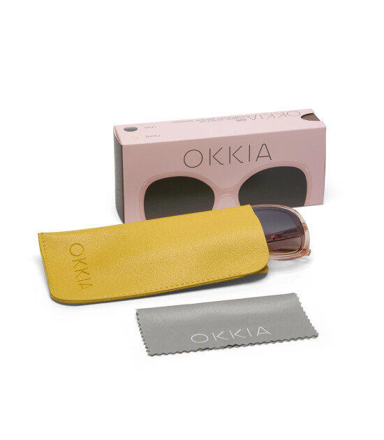 Okkia Anna Butterfly Güneş Gözlüğü // Pink