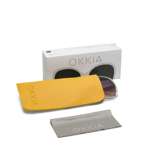 Okkia Anna Butterfly G&uuml;neş G&ouml;zl&uuml;ğ&uuml; // Black Lens