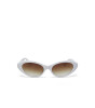Okkia Lina Small Cat Güneş Gözlüğü // Optical White