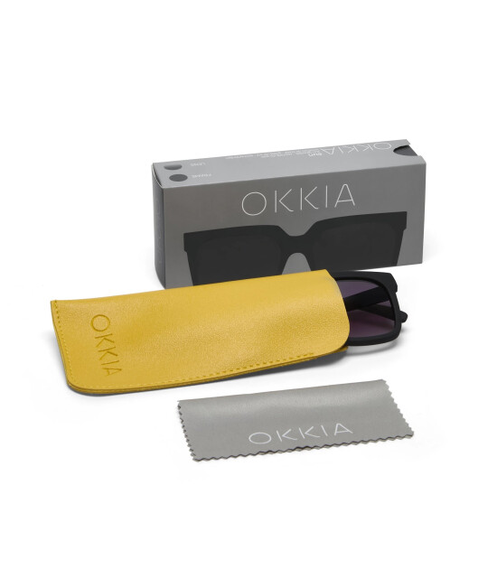 Okkia Roma Unisex Güneş Gözlüğü // Black