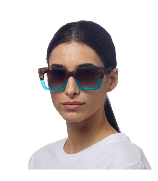 Okkia Elba Unisex G&uuml;neş G&ouml;zl&uuml;ğ&uuml;Havana Mavi