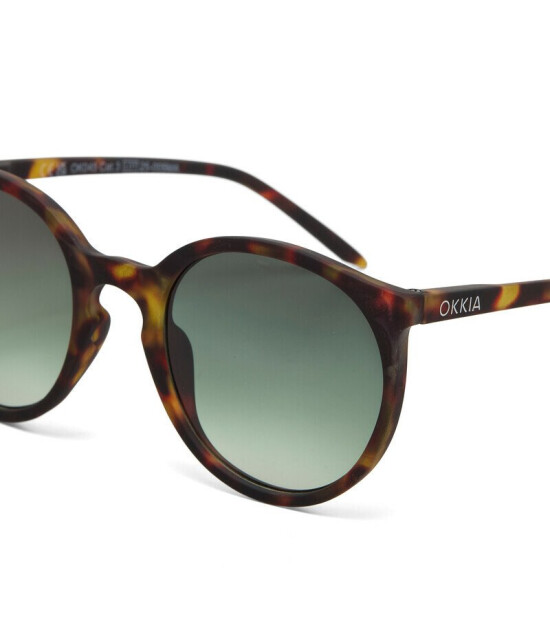 Okkia Berlino Unisex G&uuml;neş G&ouml;zl&uuml;ğ&uuml;Havana / Lens : Kahverengi Gradyan