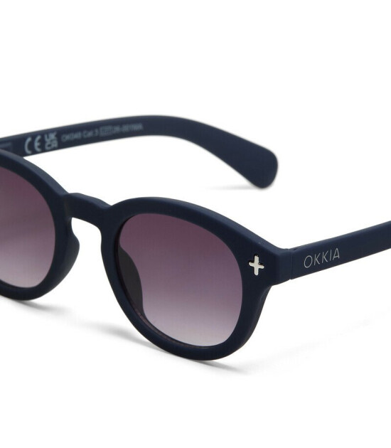 Okkia Milano Unisex G&uuml;neş G&ouml;zl&uuml;ğ&uuml; Midnight / Lens: Siyah Gradyan